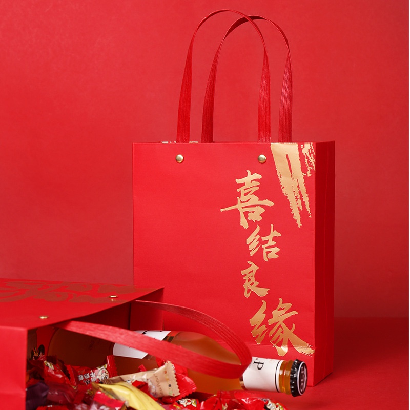 Túi Xách Thư Pháp Fonts 3 Kiểu Dáng Chất Lượng Cao Làm Quà Tặng Đám Cưới Có 3 Kiểu Dáng