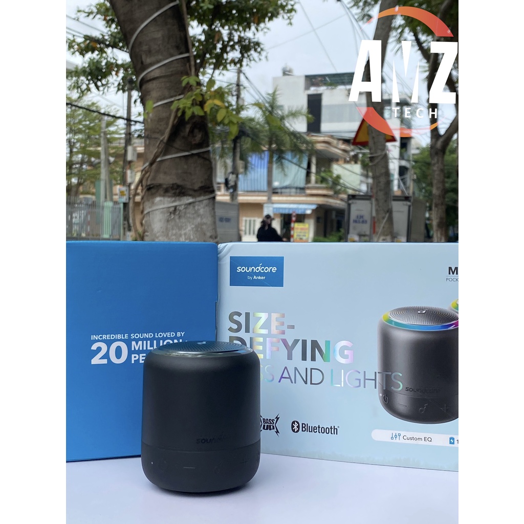 Loa Bluetooth ANKER SOUNDCORE Mini 3 Pro 6W Chơi nhạc 15h - Chống nước IPX7 - Công nghệ Partycast