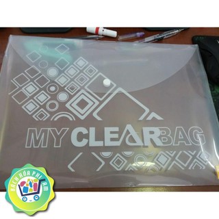 Bìa nút nhựa A4 - F4 My Clear