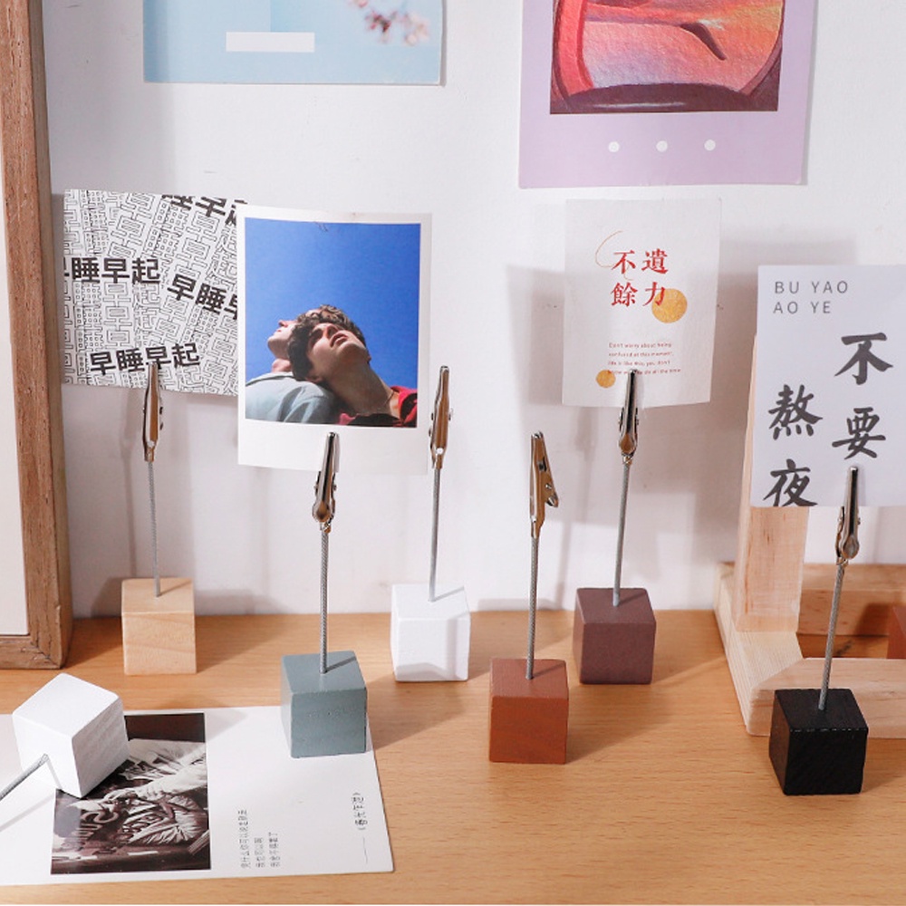 Kẹp Đứng Hình Ngôi Sao Nhiều Màu Dễ Thương HGJ224 Dùng Để Kẹp Ảnh Trang Trí Phòng