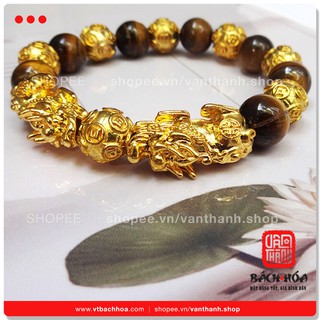 Vòng Tỳ Hưu Vờn Cầu Tài Bảo Hoàng Kim Mệnh Thổ Mệnh Kim 10li