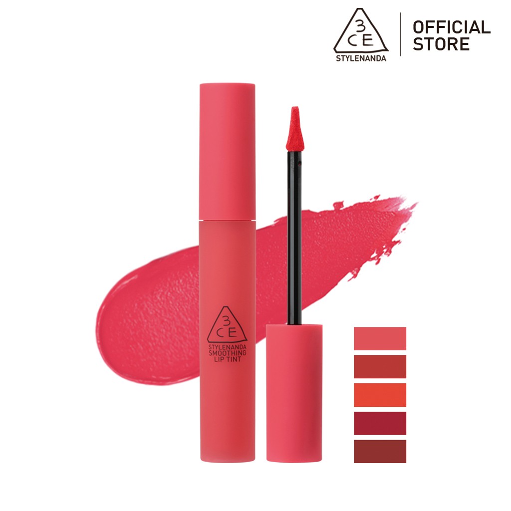 [Mã FMCGM50 - 8% đơn 250K] Son 3CE Smoothing Lip Tint Mềm Mượt 4.1g