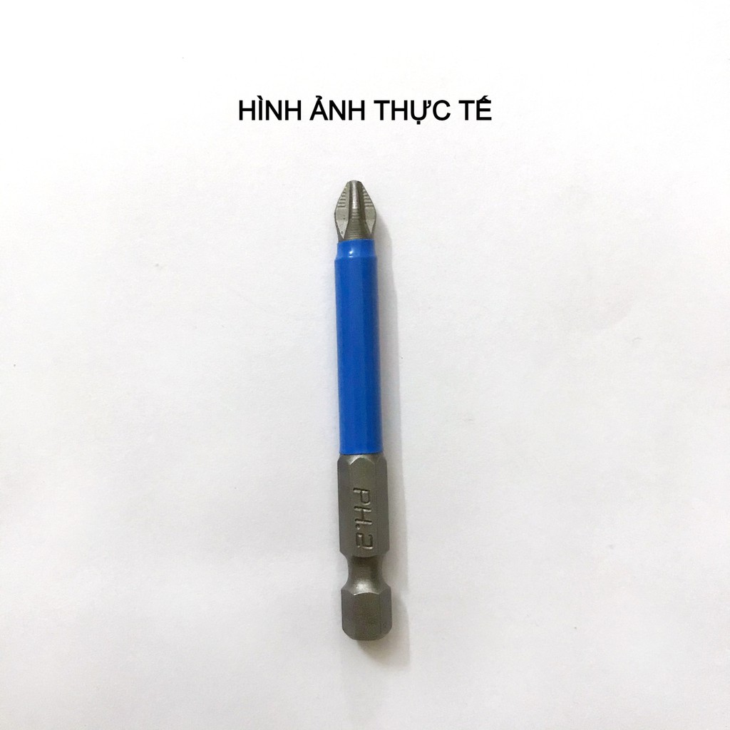 Mũi bắn vít đầu tuốc nơ vít PH2 đầu chữ thập, thiết kế chống trượt, từ tính cao, chuôi luc giác 65mm 90mm 150mm Voto