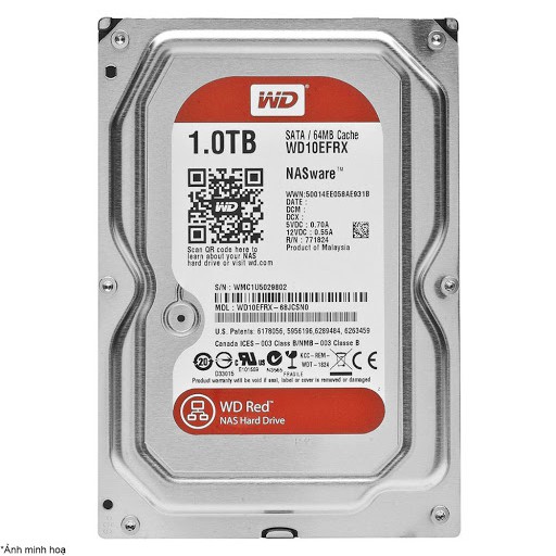 Ổ cứng Western 1TB RED WD10EFRX