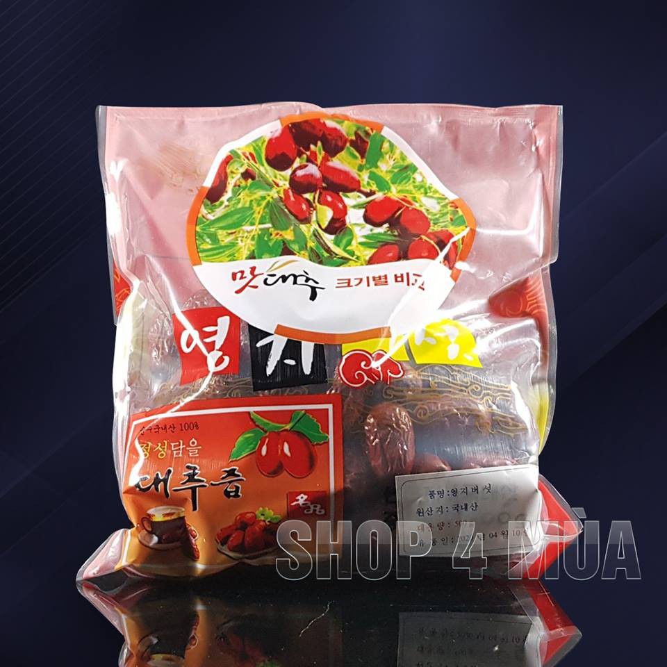 Táo đỏ khô Hàn Quốc 500gr