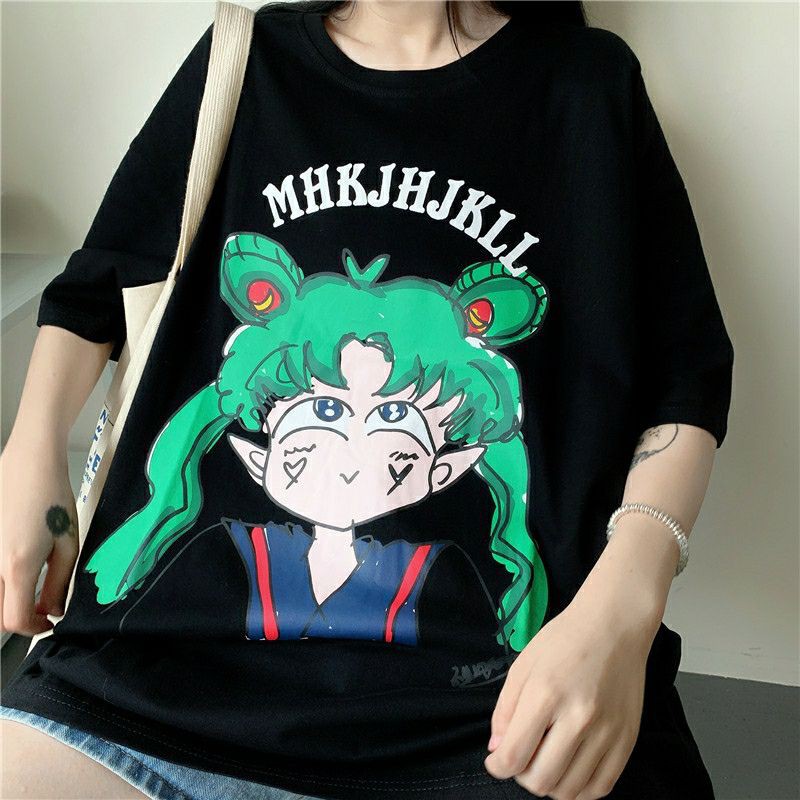áo thun nữ form rộng unisex cute siêu dễ thương