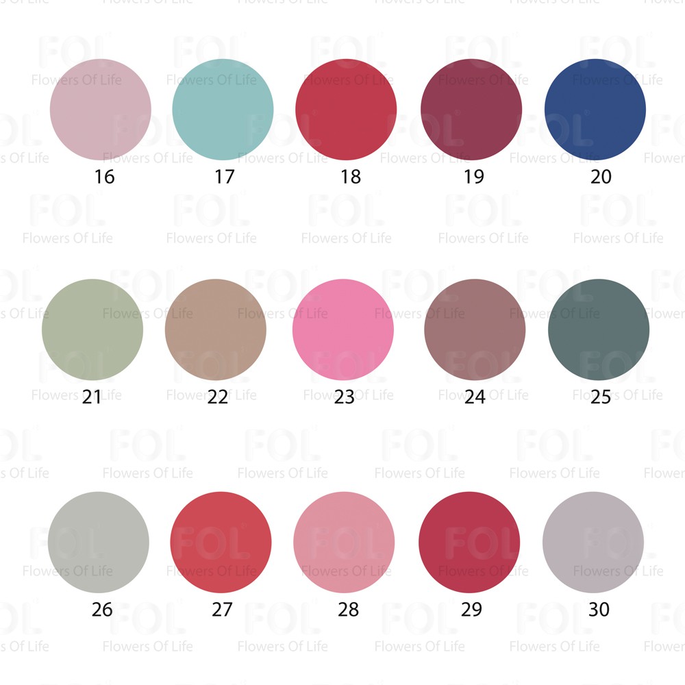 Bột Nhúng Màu Fol 28g (Màu 01 - 50)