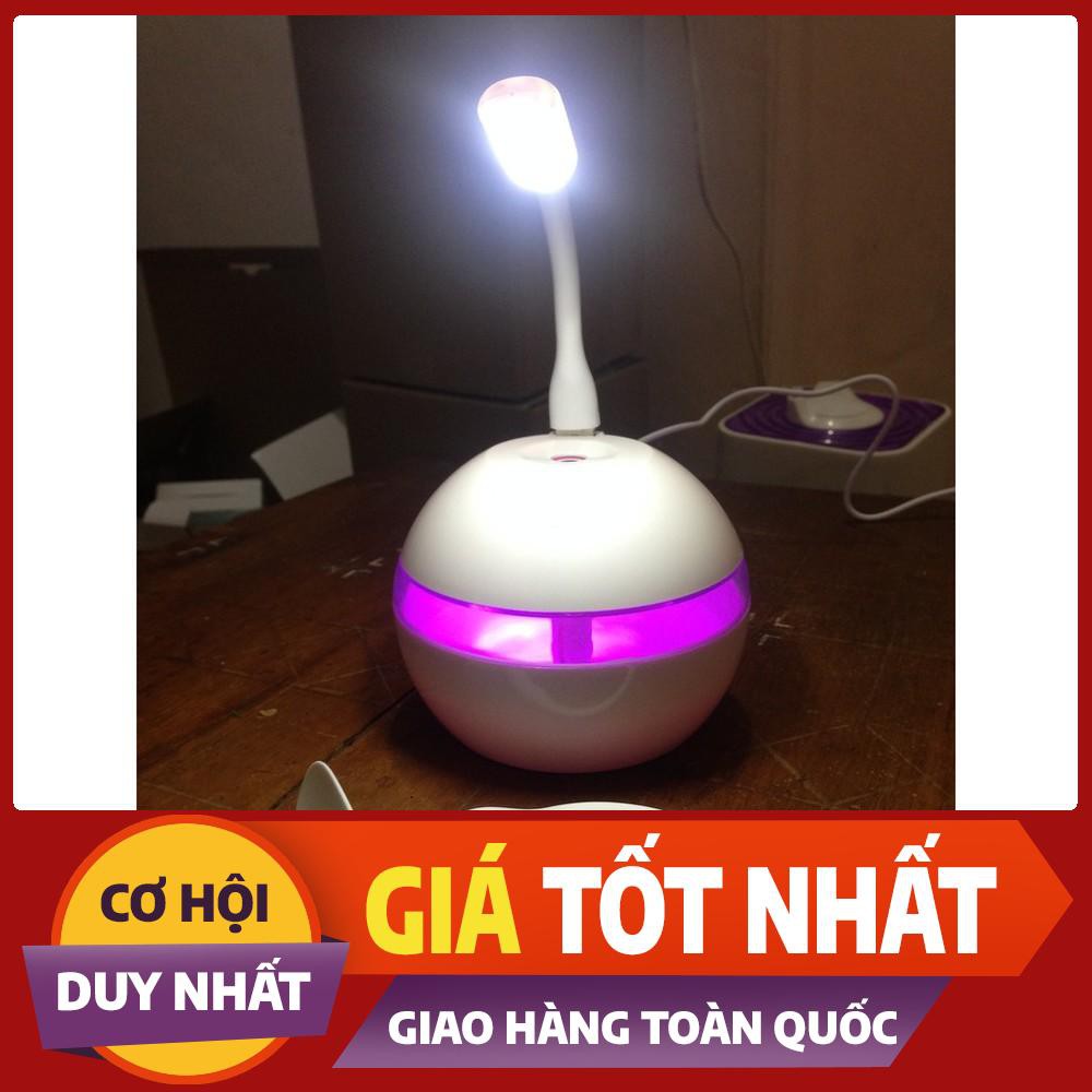 Máy Khuếch Tán Tinh Dầu | Có Kèm Quạt Phun Sương Và Đèn Led Giúp Tạo Ẩm Không Khí, Thơm Mát Phòng, Bàn Làm Việc Và Ô Tô