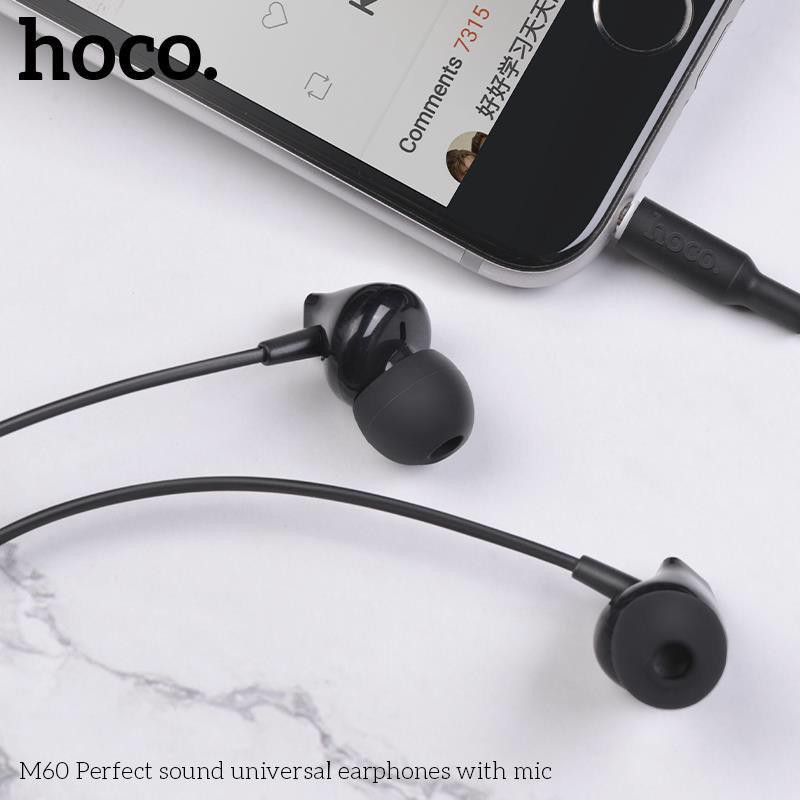 Tai Nhét Tai Chống Ồn Hoco M60 Hàng chính hãng - Bảo Hành 3 Tháng