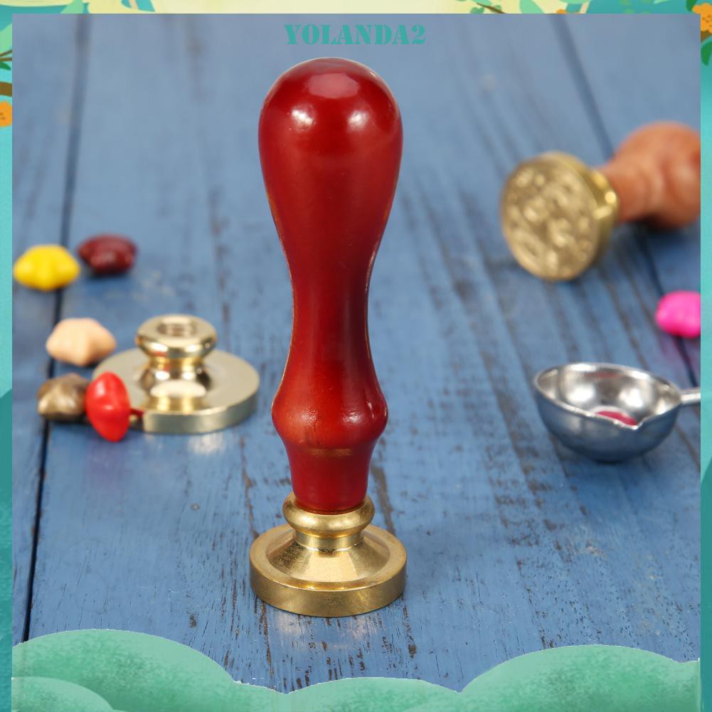 Tay Cầm Bằng Gỗ Cho Con Dấu Phong Cách Retro Độc Đáo