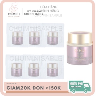 Gói kem dưỡng mắt Ohui tím, giảm nhăn thâm và bọng mắt - Ohui Age Recovery Eye Cream