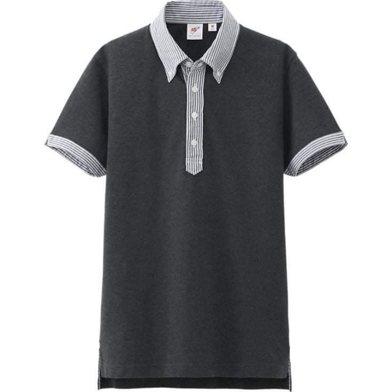 Áo polo Nam cổ bẻ có nút xuất dư xịn VNXK