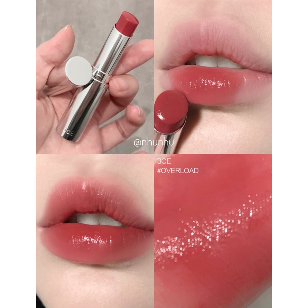 Son Thỏi Mềm Mại Căng Bóng 3CE Glow Lip Color