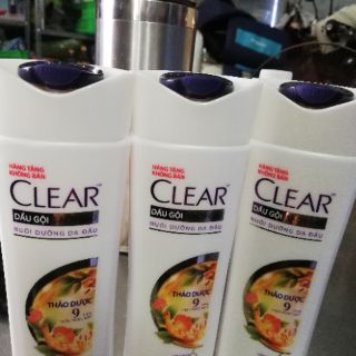 Chai dầu gội CLEAR THẢO DƯỢC 140g
