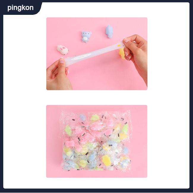 Đồ Chơi Xốp Squishy Giảm Stress Hình Bánh Bao Dễ Thương Cho Bé