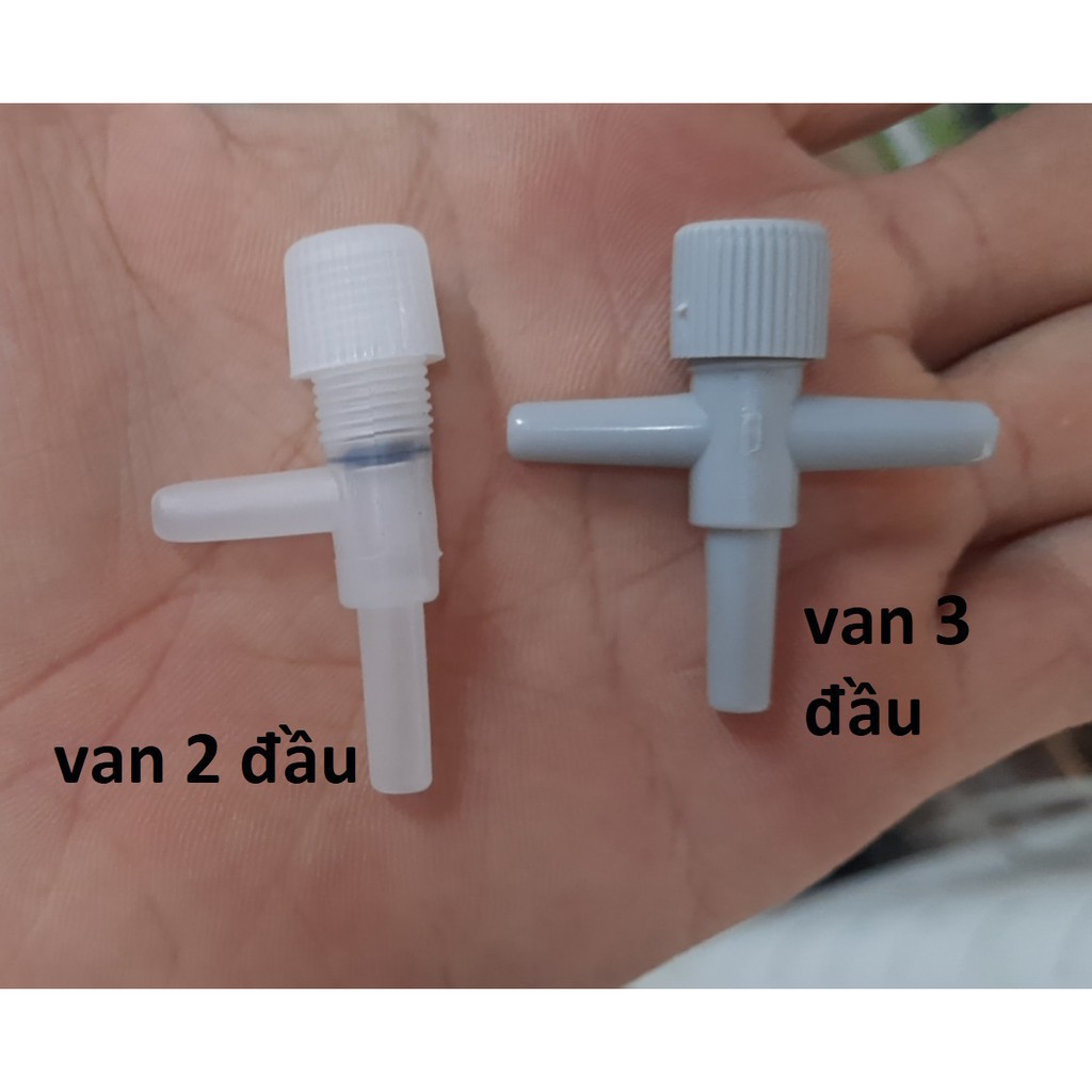 Bộ 3 đầu chia , van sủi dây phi 4mm