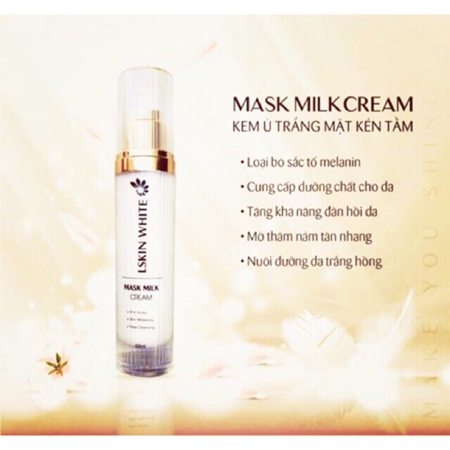 Ủ kém tằm LSKIN WHITE