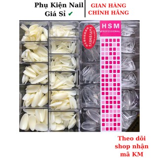 Móng úp tay HSM phom nhọn Bầu
