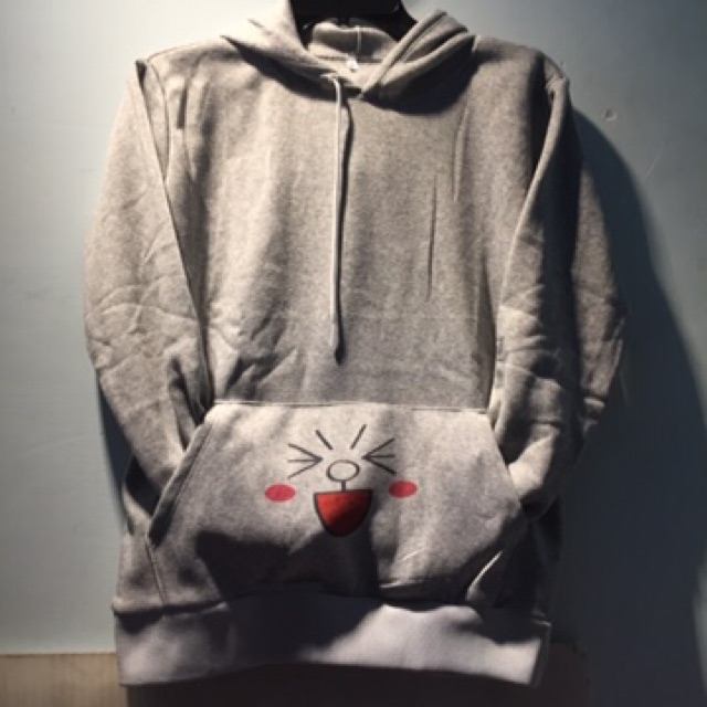 (Có Ảnh thật) Áo unisex Hoodie in nỉ bông nhiều màu (38-70kg). H gấu brown - thỏ cony | BigBuy360 - bigbuy360.vn