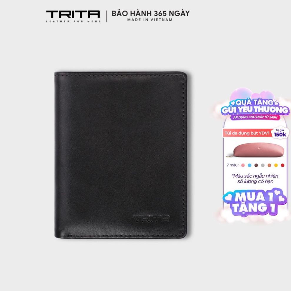 Ví nam - nữ thời trang da bò thật TRITA RVN001 nhiều màu !