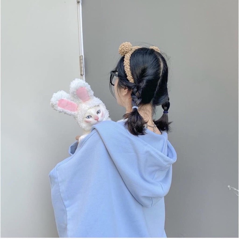 [MÃ UTNA69689 GIẢM 3000]Áo khoác nỉ trơn nam nữ basic ☘Hoodie đen trắng xanh ghi tím🍀 freesize form rộng hàn quốc | BigBuy360 - bigbuy360.vn