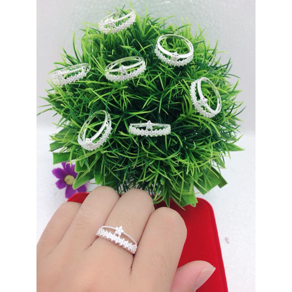 Nhẫn nữ bạc ta cực xinh