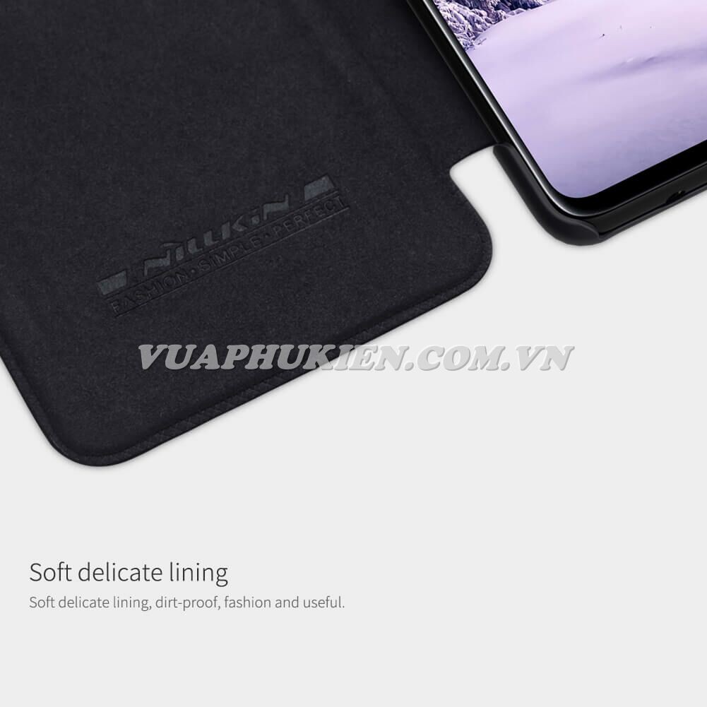 Bao da dành cho Samsung Galaxy Note 5, Note 7, Note FE, Note 10 Lite chính hãng Nillkin QIN Leather Case