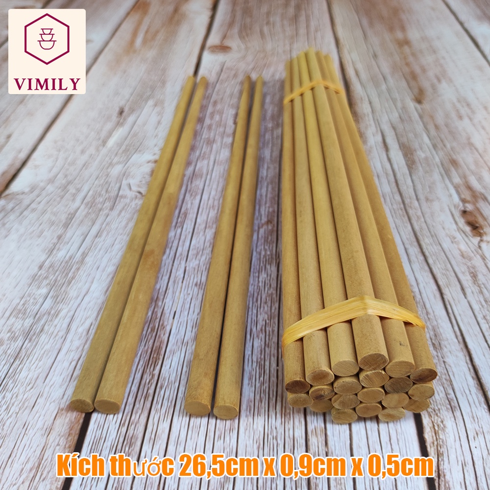 Đũa Kim Giao Hàng Xuất Xưởng Loại Tròn