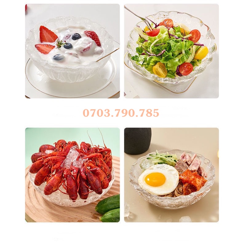 Khuôn Tô Nhựa Làm Đá Lạnh Lớn Và Nhỏ