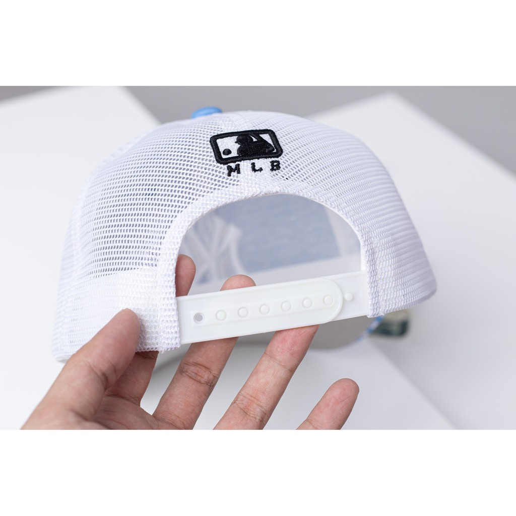 Mũ Lưỡi Trai Nón Kết Ny Logo Thêu Sắc Nét Phối Lưới Hàng Xuất Khẩu Cao Cấp Free Size Thời Trang Nam Nữ