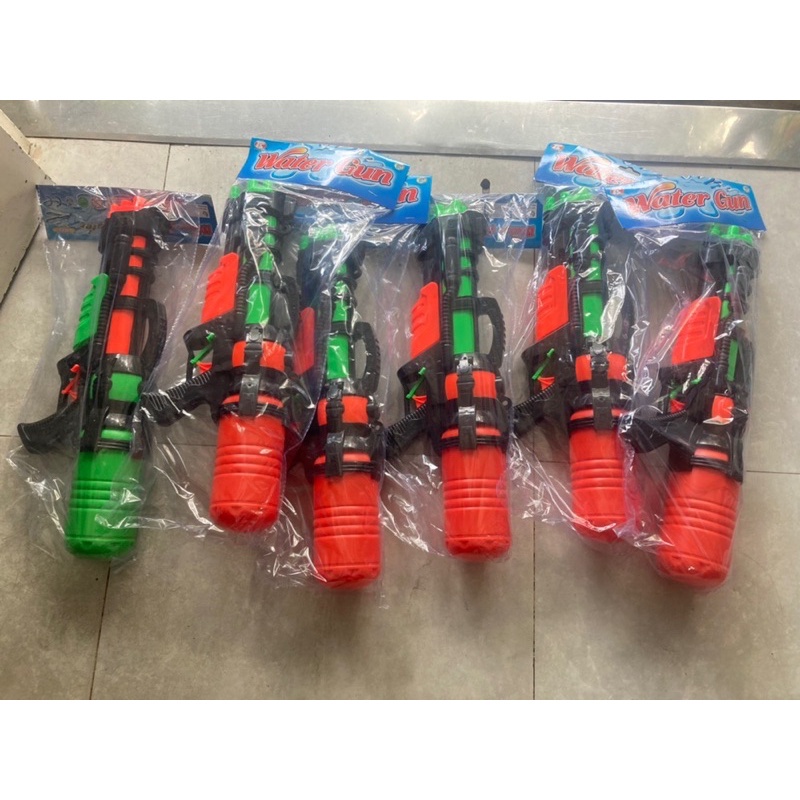 Đồ chơi súng nước 5 nòng / 2 nòng size to có ống chứa nước lớn cho bé thỏa sức chơi đùa (có 3 loại)