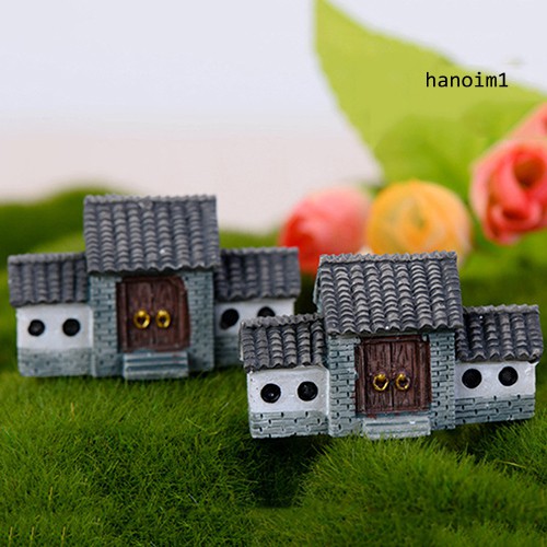 DIY HOUSE Mô Hình Ngôi Nhà Cổ Tích Mini Trang Trí Tiểu Cảnh