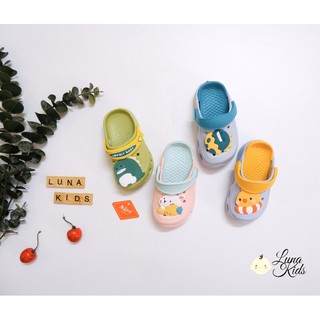 Dép sục Cross Cheerful Mario cho bé, trẻ em, bé trai, bé gái [Ảnh thật]