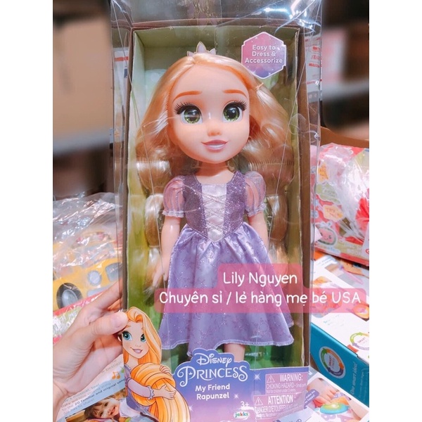 Búp bê công chúa Rapunzel siêu xinh - BAABEELAND