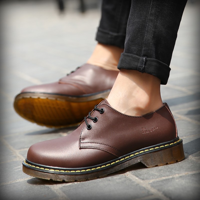 DR.MARTENS Giày Da Nam Thời Trang Size 35-45