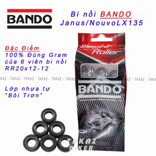 C1 [ NouvoLX ] Bi nồi Bando Yamaha NouvoLX 135cc / Luvias / Janus - Made in Taiwan