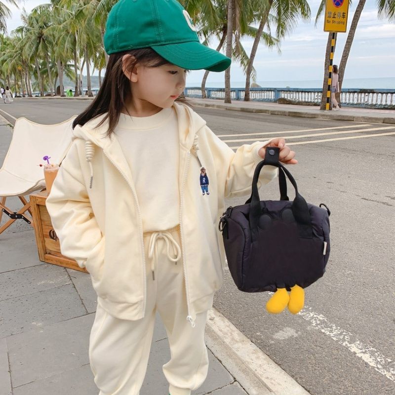 Áo nỉ cho bé áo sweater cổ tròn 3 màu basic áo nỉ bông dày dặn giữ nhiệt cực tốt unisex jimado