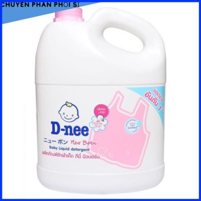 Nước Giặt quần áo em bé Dnee Thái Lan 3000ml nhập khẩu bởi cty đại thinh-team nhãn đầy đủ