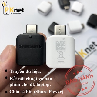 Mua Đầu Chuyển Đổi USB OTG - cáp Type C  Chính Hãng Samsung Sản Xuất  Bảo hành 12 tháng 