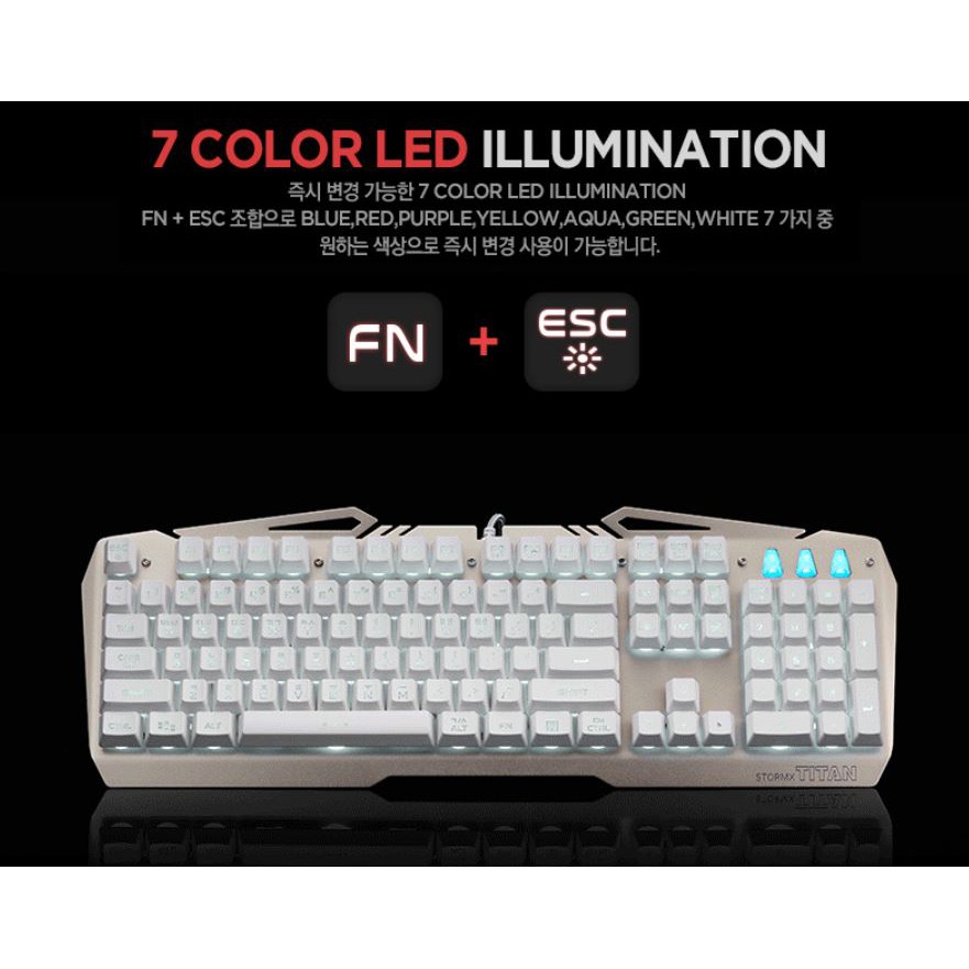 Ban Phim Game Co Day Xenics Stormx Titan Se Hang Chinh Hang Shopee Việt Nam