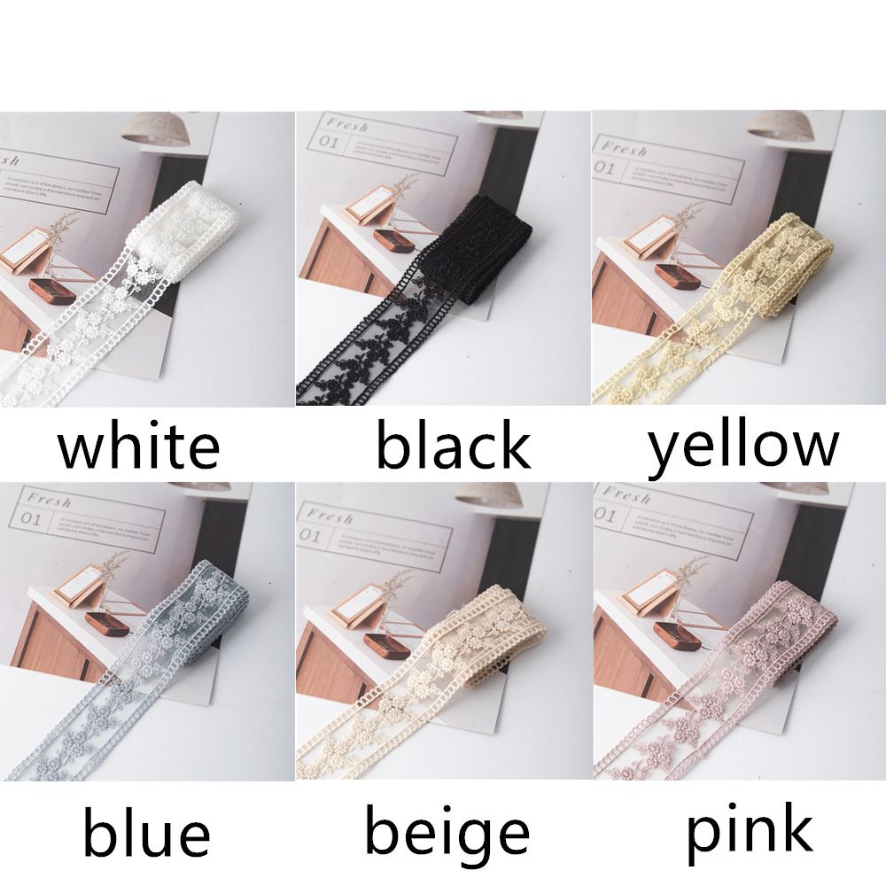 Dây Ruy Băng Ren Nhiều Màu Sắc Dùng Trang Trí Đám Cưới/Làm Đồ Thủ Công