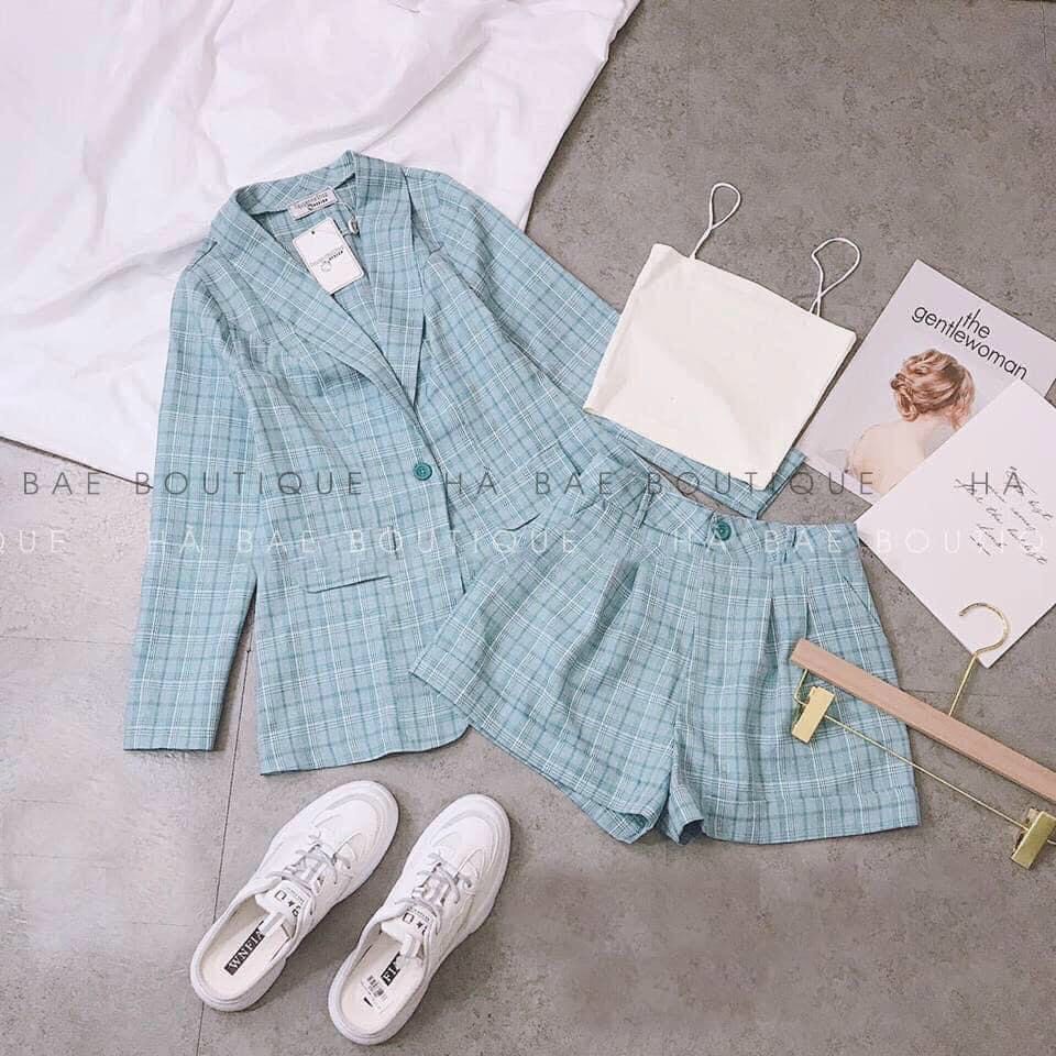 SÉT BỘ 3 MÓN KHOÁC VEST VẢI CA RÔ BỐ VÀ ÁO THUN POZIP THỜI TRANG THIẾT KẾ VESTA P120 | BigBuy360 - bigbuy360.vn