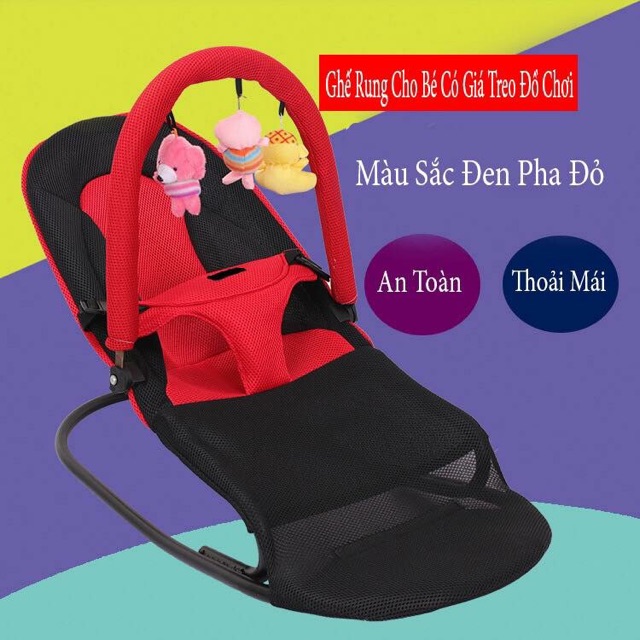 GHẾ RUNG NHŨN CHO BÉ SƠ SINH BẬP BÊNH CÓ ĐỒ CHƠI ĐA NĂNG THAY NÔI CHO TRẺ NGỦ ĂN DẶM CHƠI SIÊU CHẮC