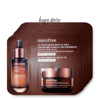 Sanple  Tinh Chất Dưỡng Ẩm Chống Lão Hóa, Dưỡng Sáng, Phục Hồi Da Innisfree Black Tea Youth Enhancing Ampoule | BigBuy360 - bigbuy360.vn