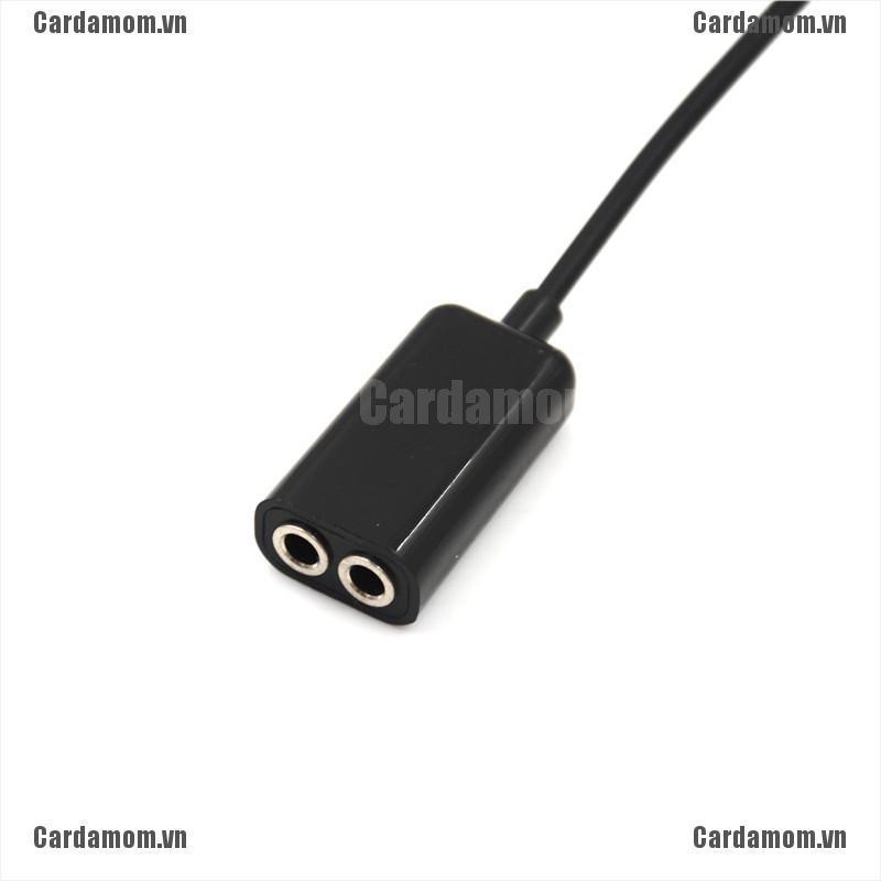 Dây Cáp Chữ Y Chia Cổng Tai Nghe Và mic Giắc Cắm 3.5mm Cho Máy Tính Bảng