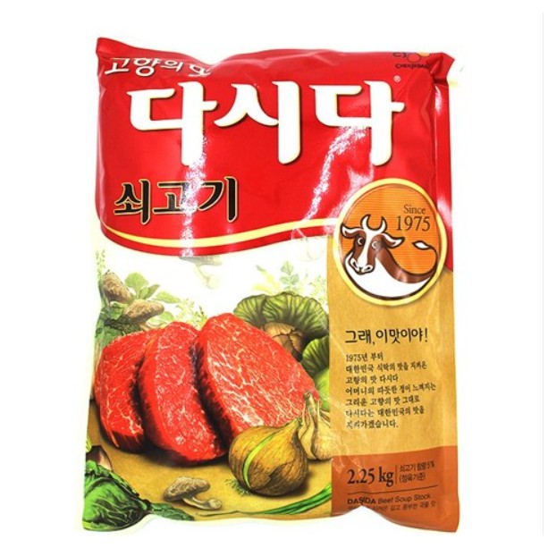 [CJ] HẠT NÊM BÒ DASIDA 2.25KG - [CJ] 고향의 맛 다시다 쇠고기 2.25KG