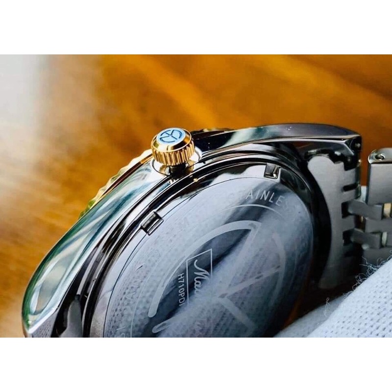 ĐỒNG HỒ NAM CHÍNH HÃNG MATHEY TISSOT H710BDI Rolly II Crystal Gold Dial