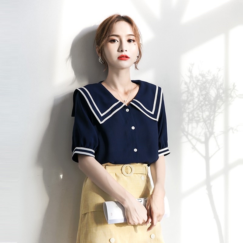 MS96 ÁO SƠ MI CÔNG SỞ NỮ CỔ THUỶ THỦ