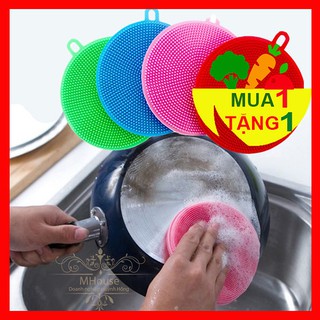 Combo 2 Miếng Rửa Chén Bát Chà Nồi,Miếng Rửa Đa Năng,Bồn Rửa Chén