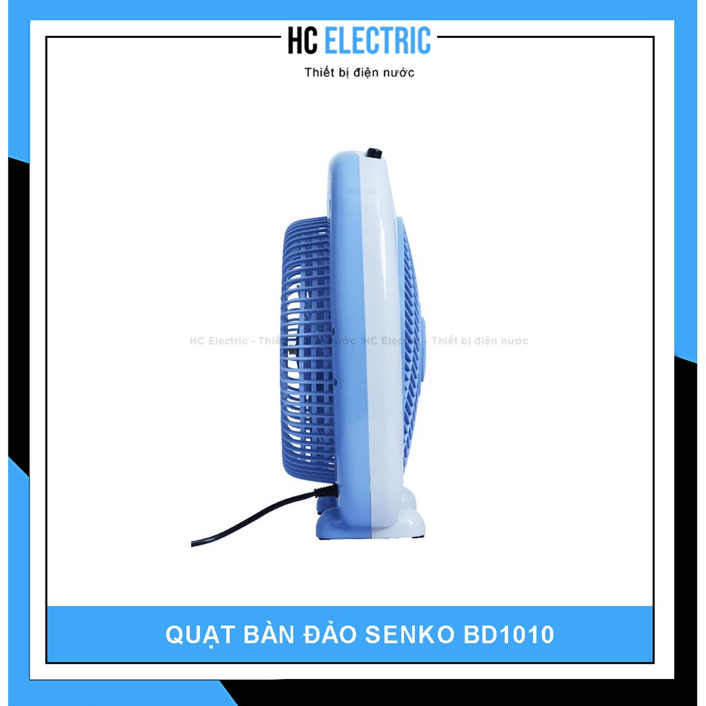 [ CHÍNH HÃNG ] QUẠT BÀN ĐẢO SENKO BD1010 - MÀU NGẪU NHIÊN